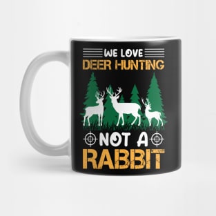 Deer Hunting T - Shirt Design Mug